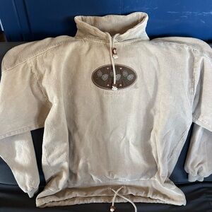 Denim & Corduroy drawstring Michigan Pullover